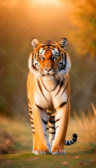 Imagem de um tigre na selva 1
