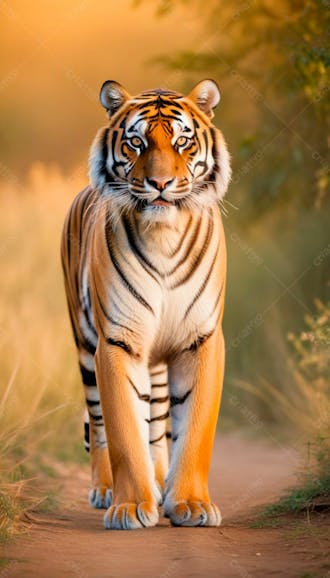 Imagem de um tigre na selva 5
