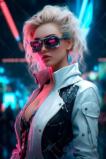 Foto De Hacker Usando Dispositivo De Realidade Virtual Jogando No Mundo Digital Criado Com Tecnologia Generativa De Ia  (173)