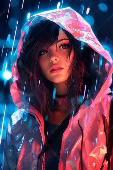 Foto De Hacker Usando Dispositivo De Realidade Virtual Jogando No Mundo Digital Criado Com Tecnologia Generativa De Ia  (177)