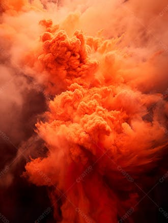 Imagem de explosao de fumaca e poeira com particulas 26