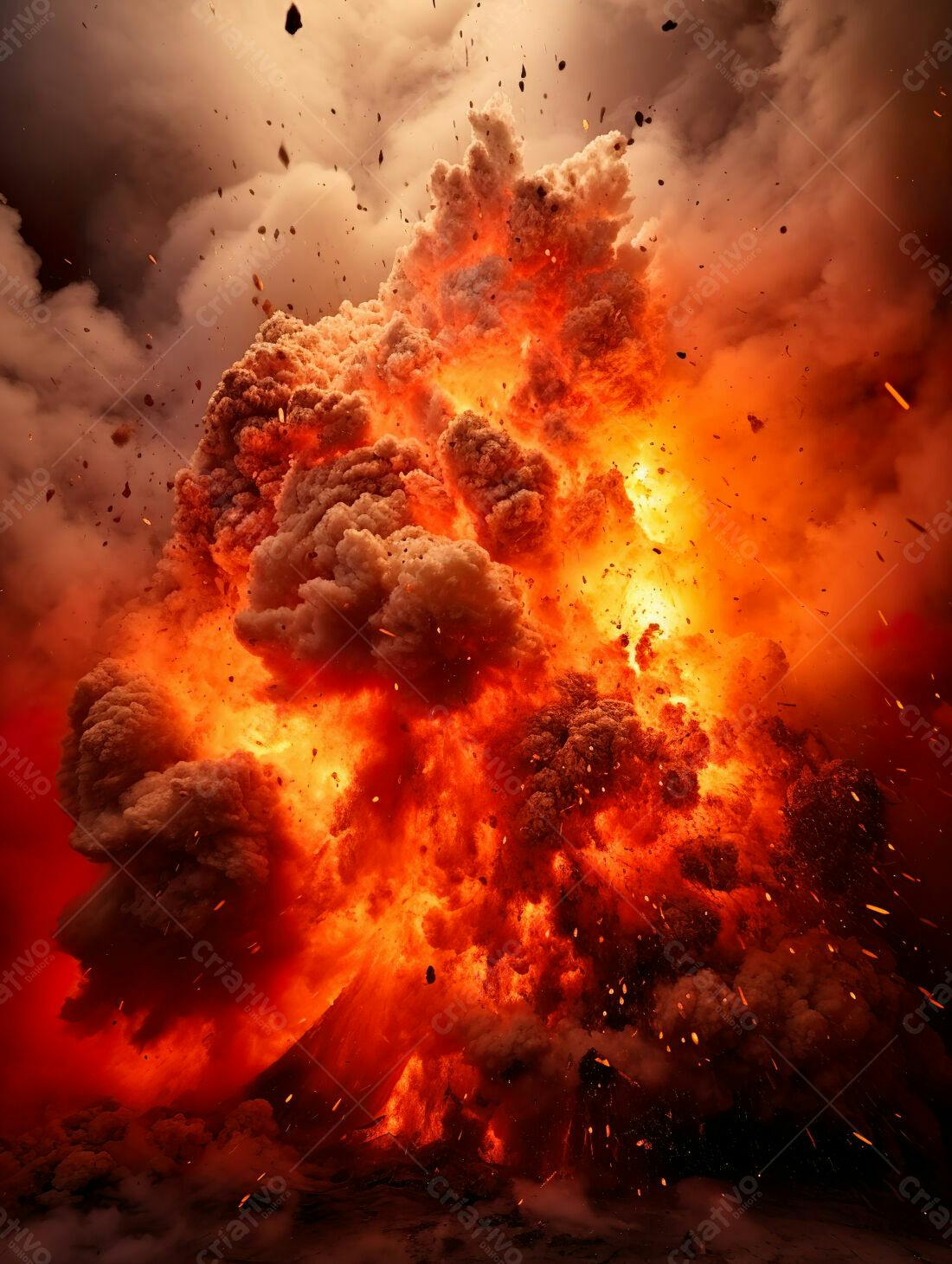Erupção Vulcânica Explosiva