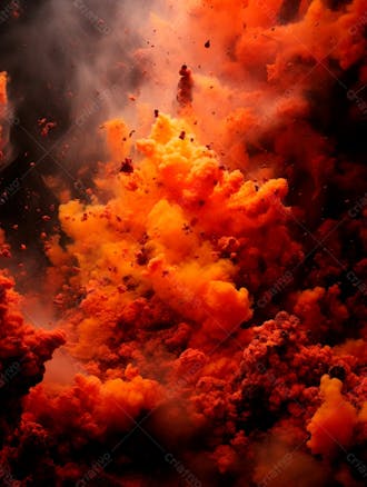 Imagem de fundo de poeira e fumaça para composição 42