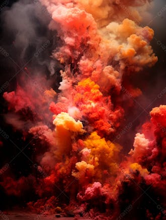 Imagem de fundo de poeira e fumaça para composição 43