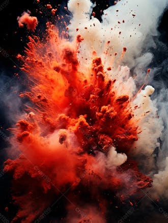 Imagem de fundo de poeira e fumaça para composição 83