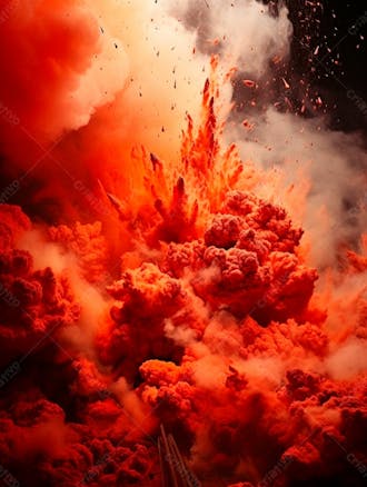 Imagem de fundo de poeira e fumaça para composição 86