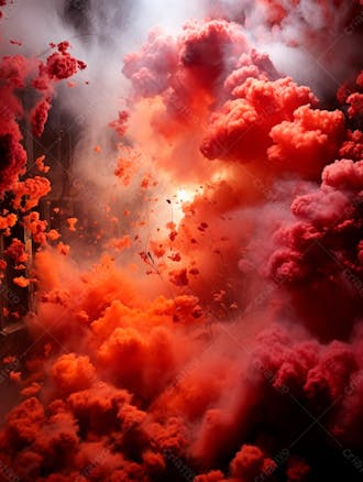Imagem de fundo de poeira e fumaça para composição 91