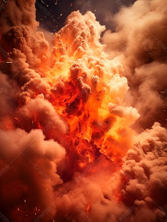 Imagem de fundo de poeira e fumaça para composição 97