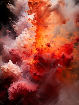 Imagem de fundo de poeira e fumaça para composição 98