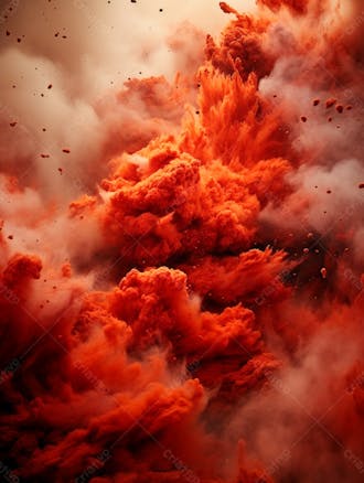 Imagem de fundo de poeira e fumaça para composição 107