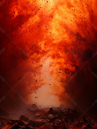 Imagem de fundo de poeira e fumaça para composição 109