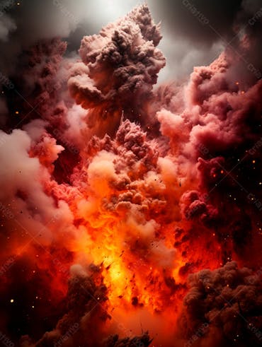 Imagem De Fundo De Poeira E Fumaça Para Composição 113