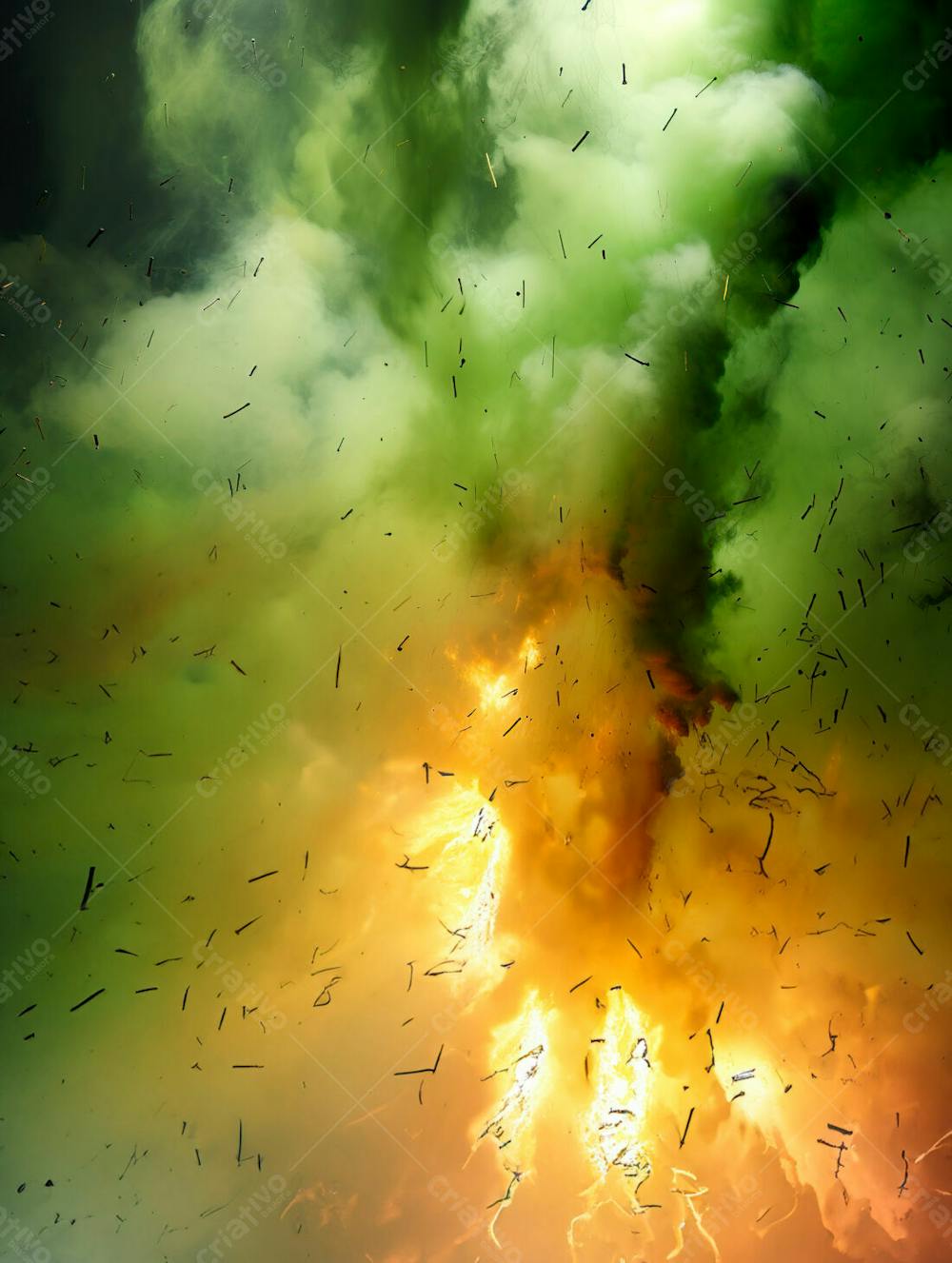 Green Smoke Background Image For Composition 103