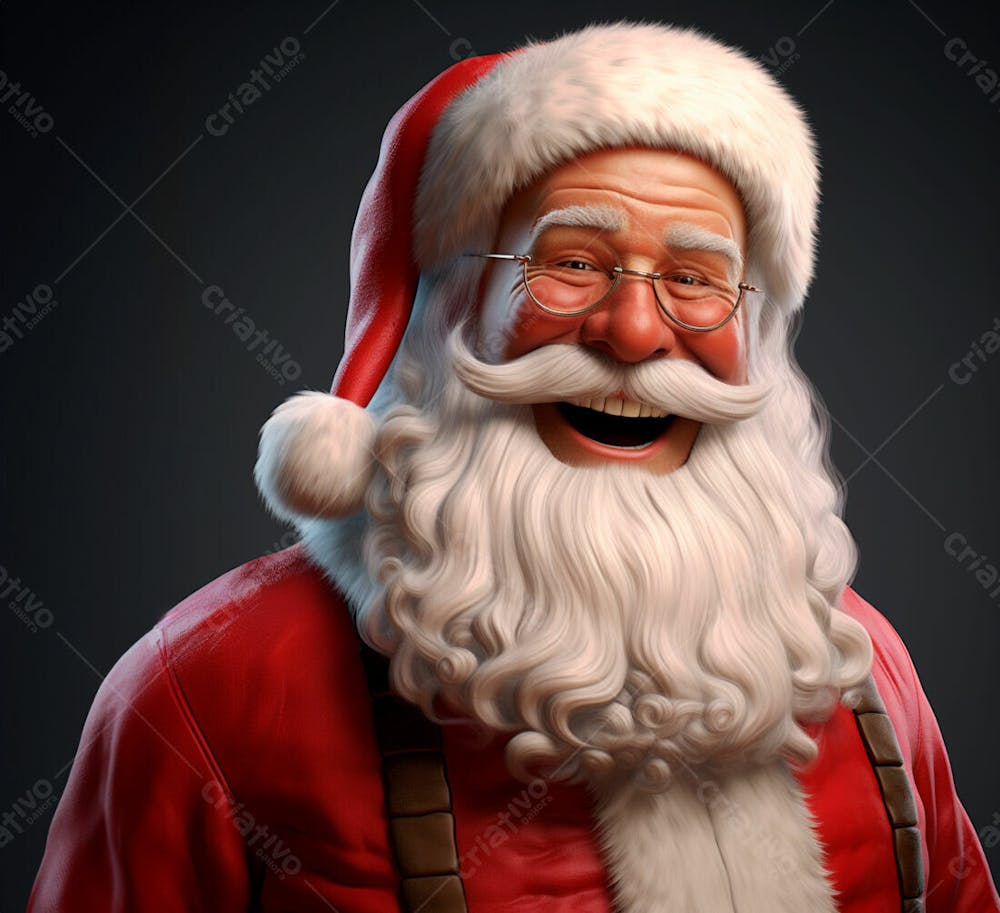 Imagem Do Papai Noel Em Estilo Hiper Realista 4