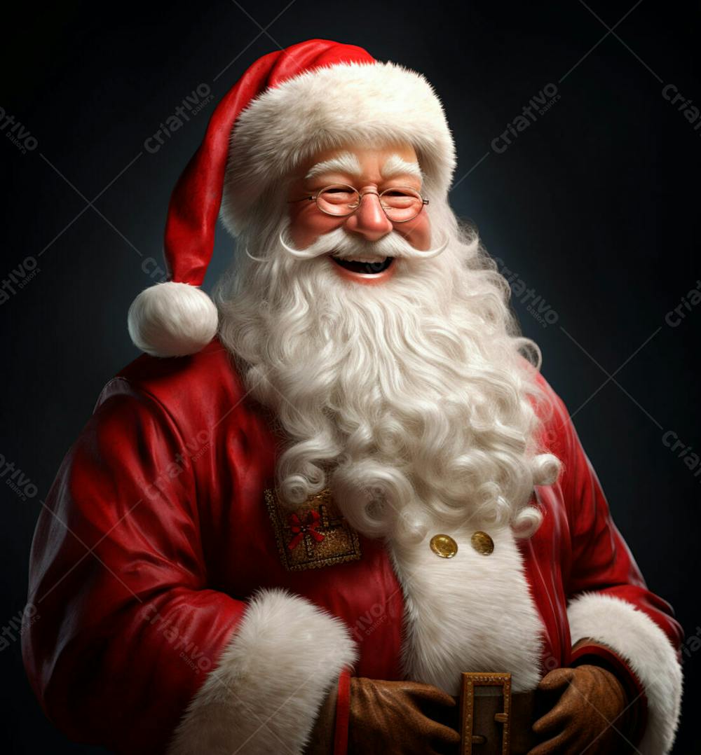 Imagem Do Papai Noel Em Estilo Hiper Realista 7