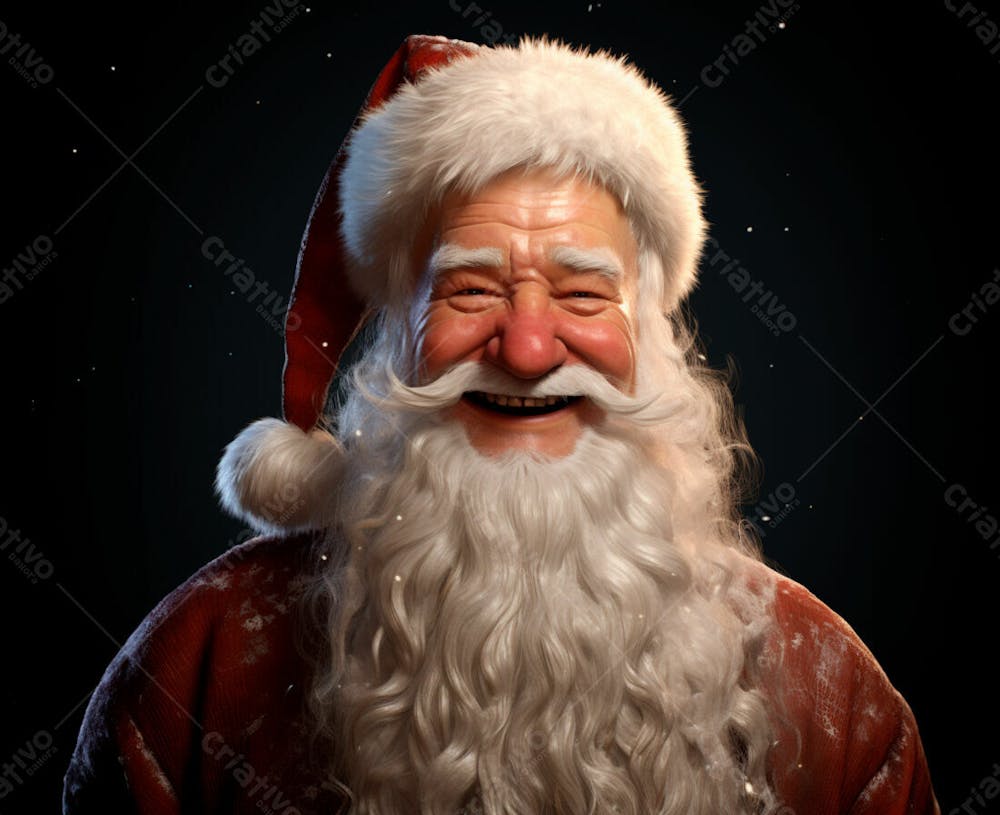 Imagem Do Papai Noel Em Estilo Hiper Realista 8