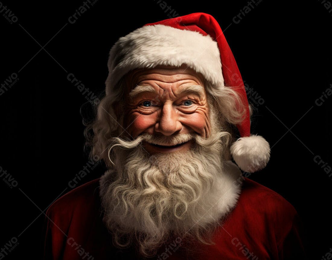 Papai Noel sorridente Natal