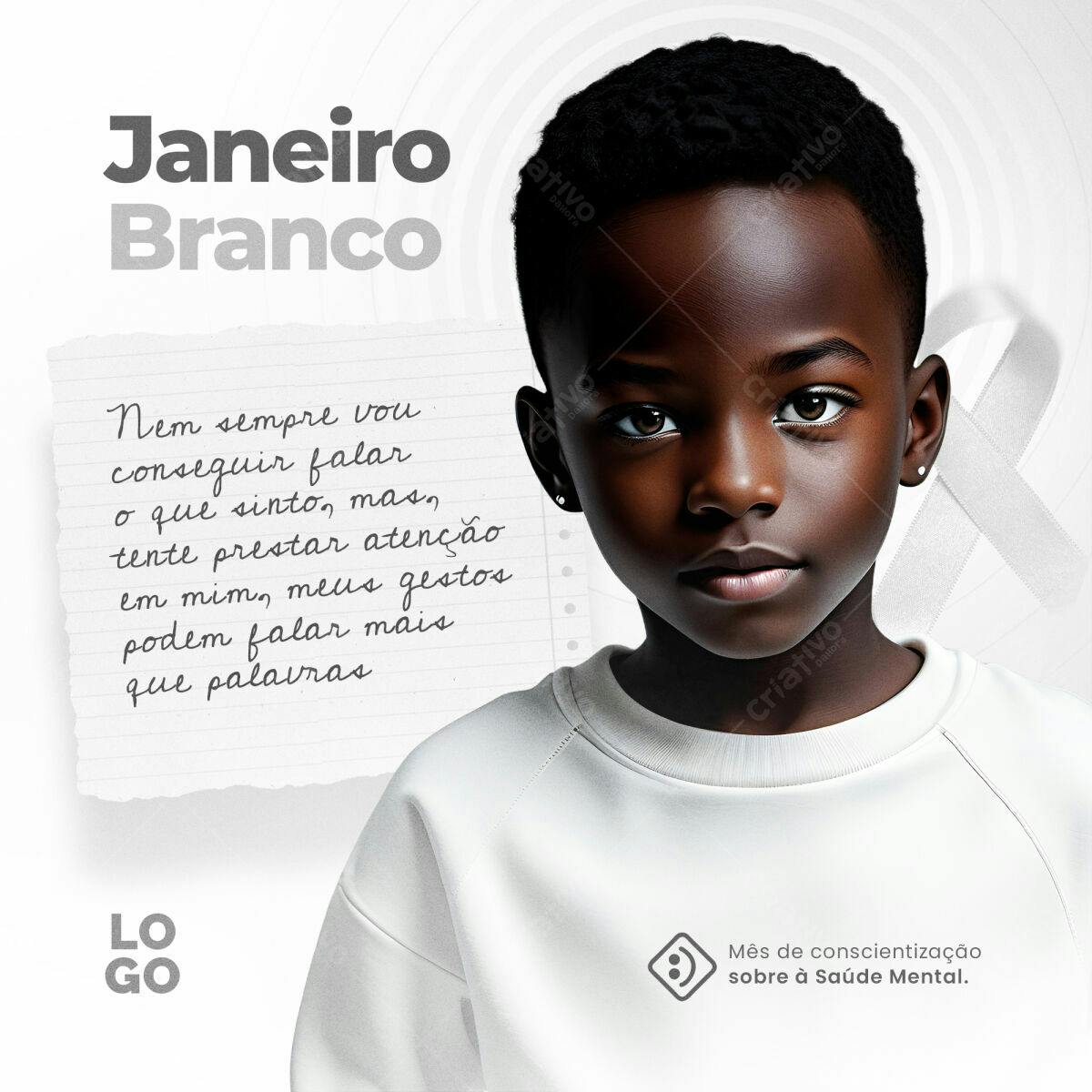 PSD para Campanha Janeiro Branco Saúde Mental