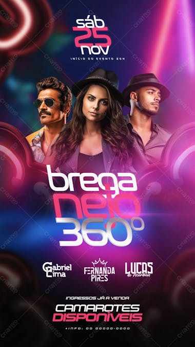 Flyer breganejo 360 story