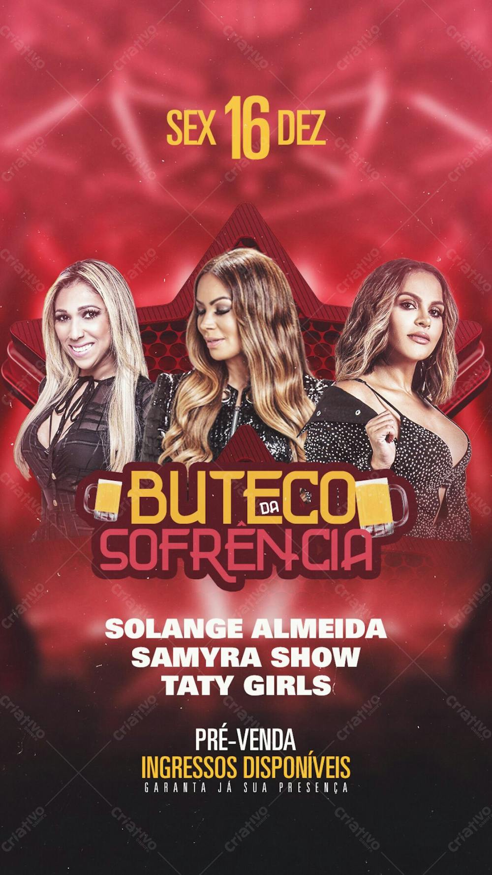 Flyer Buteco Da Sofrência Story