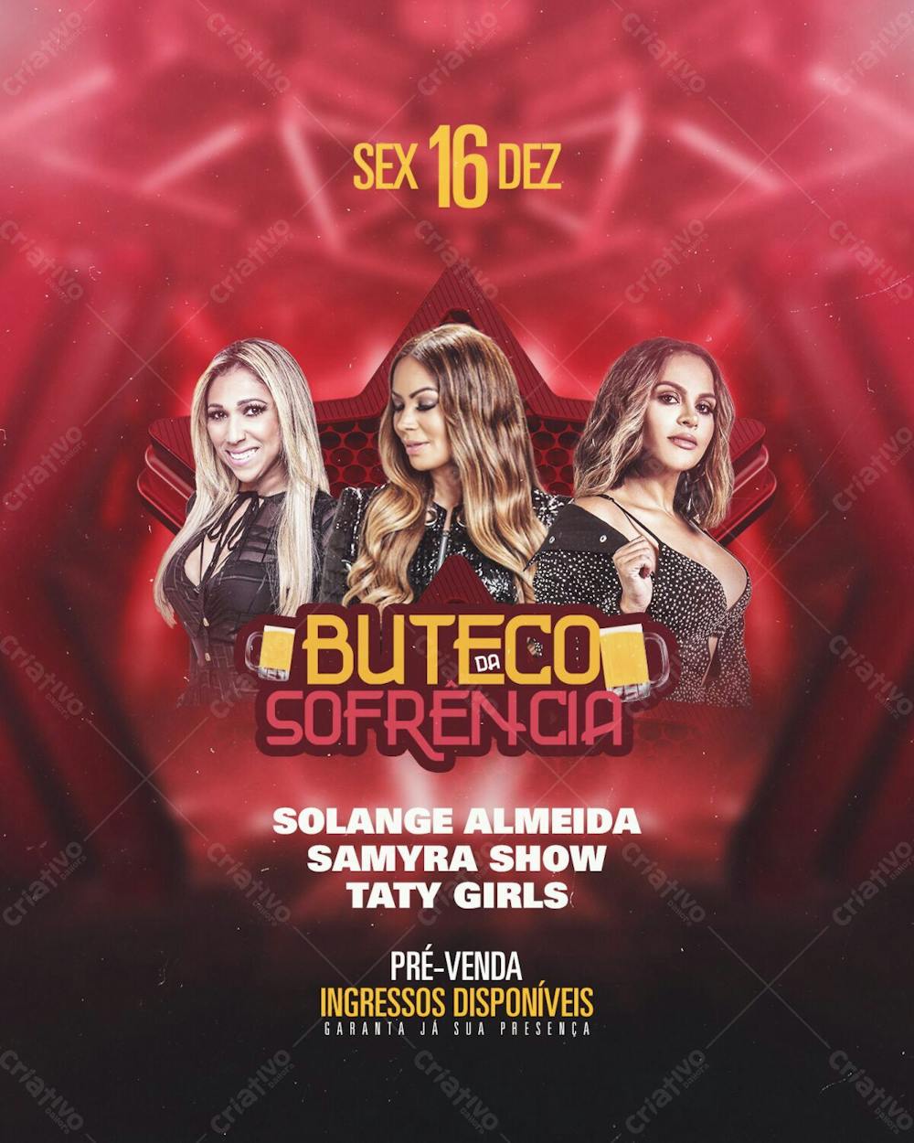 Flyer Buteco Da Sofrência