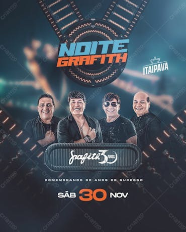 Flyer Noite Grafith