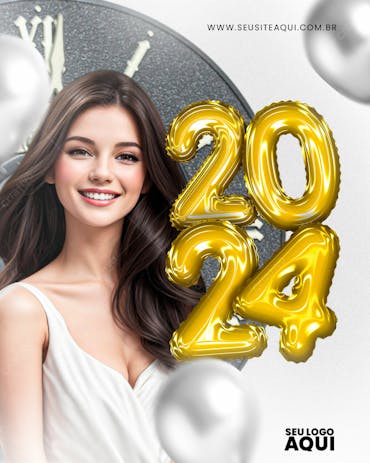 FEED | ANO NOVO | REVEILLON | PSD EDITÁVEL