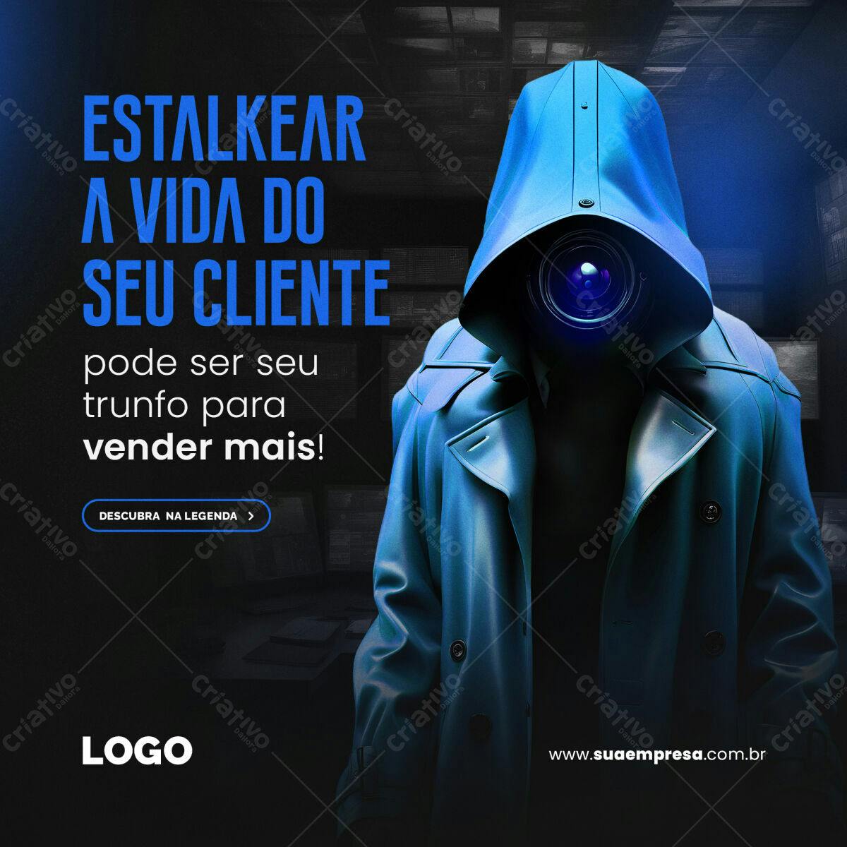 Banner para Marketing Digital PSD Editável