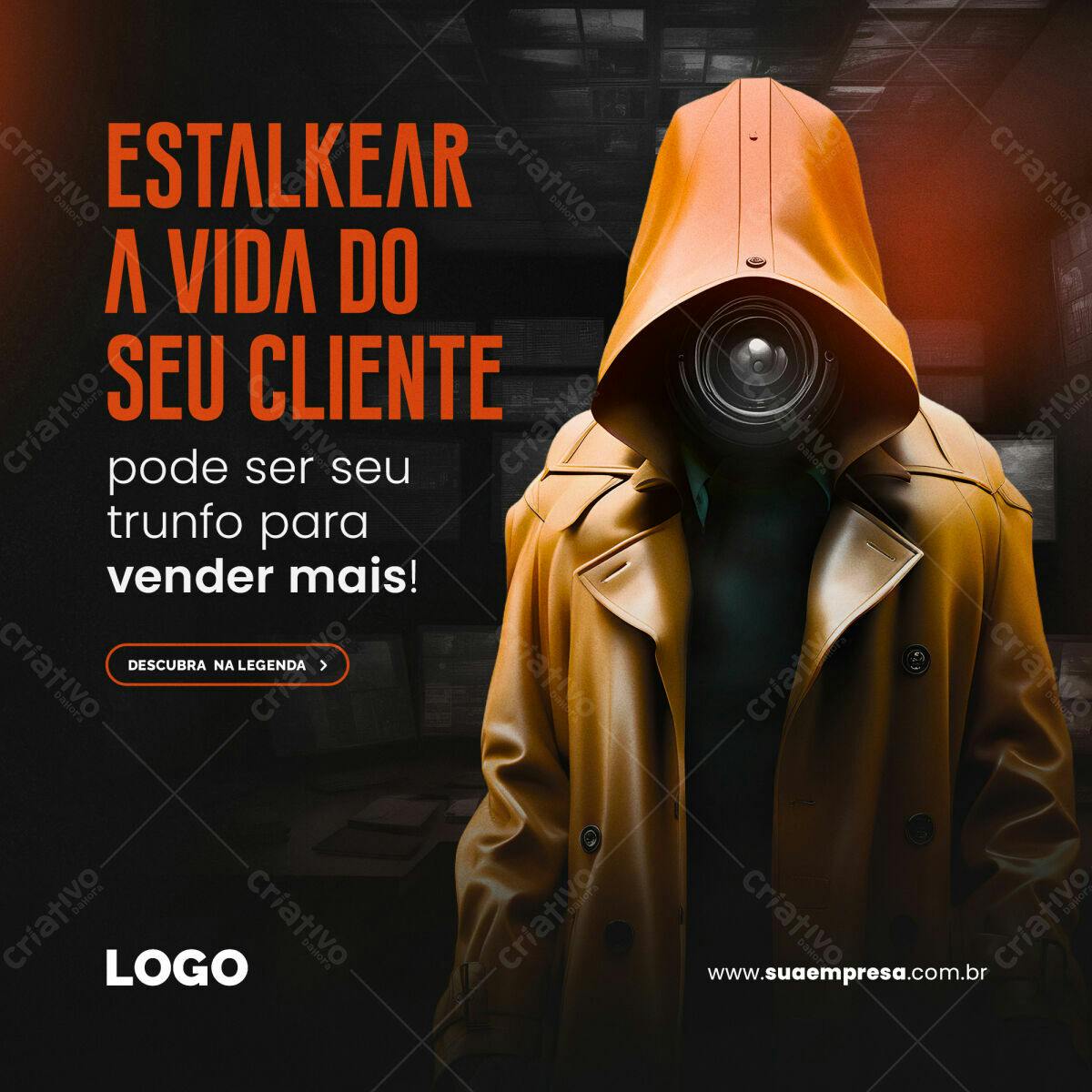 Banner para Marketing Digital PSD Editável