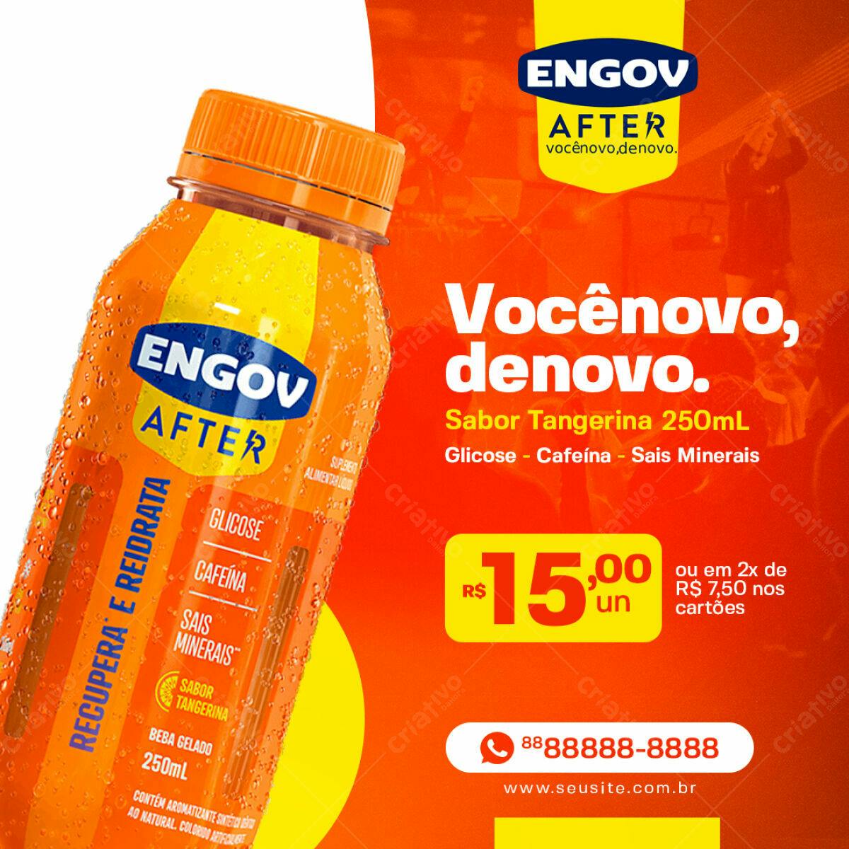 Anúncio Engov After PSD Editável