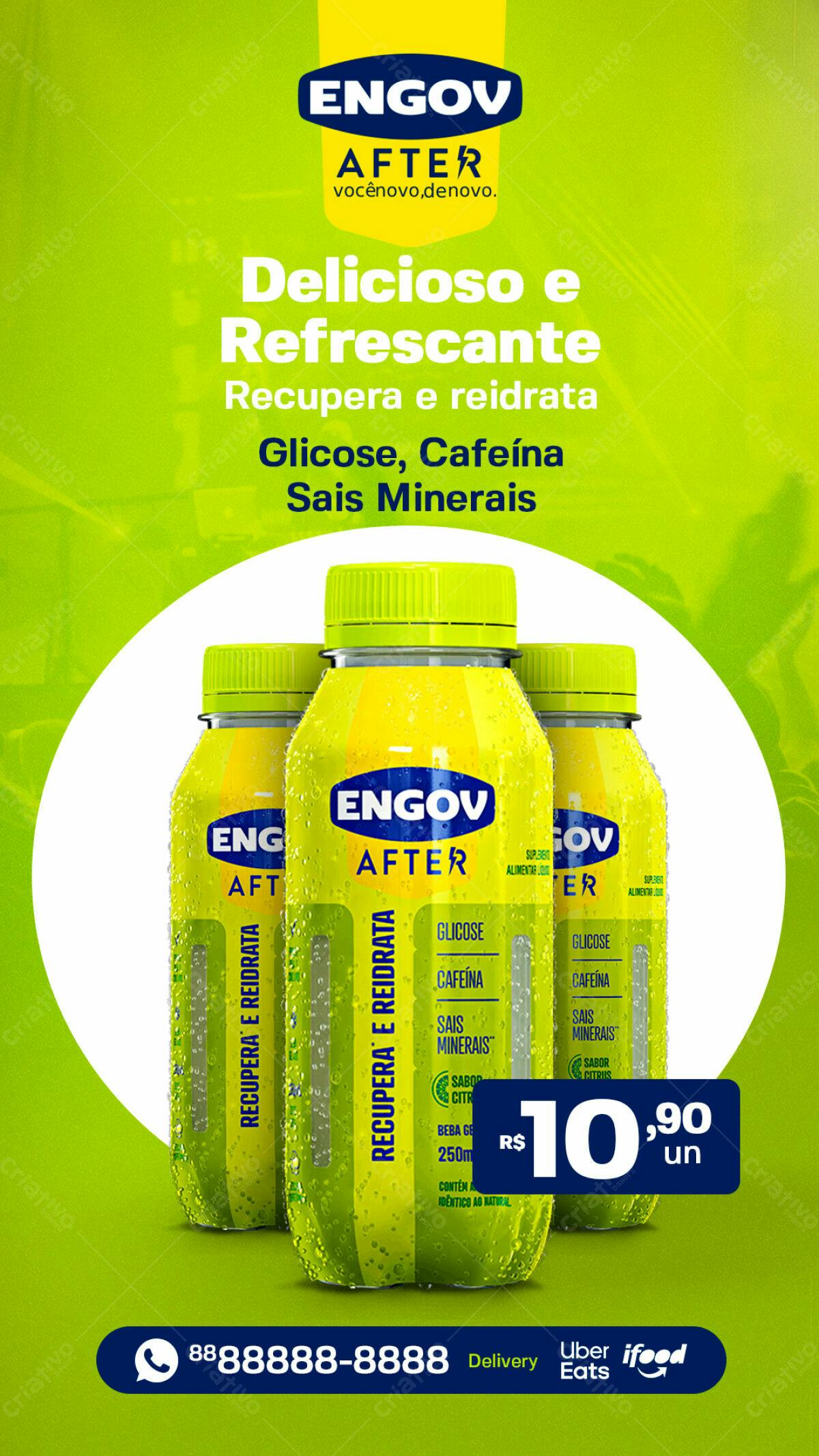 Flyer Engov After PSD Editável