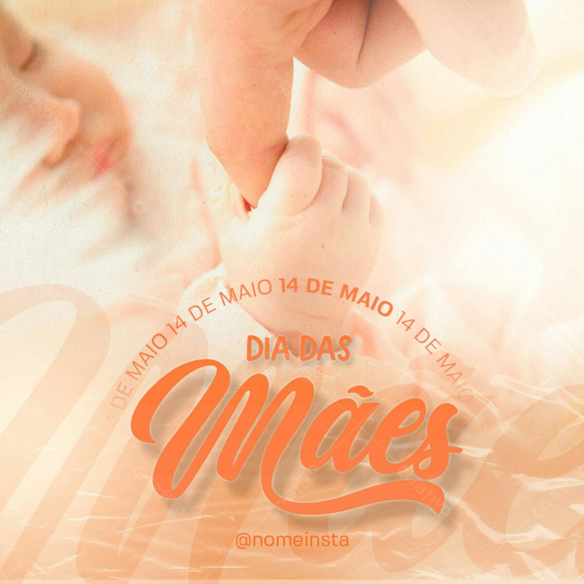 Postagem Dia das Mães PSD Editável