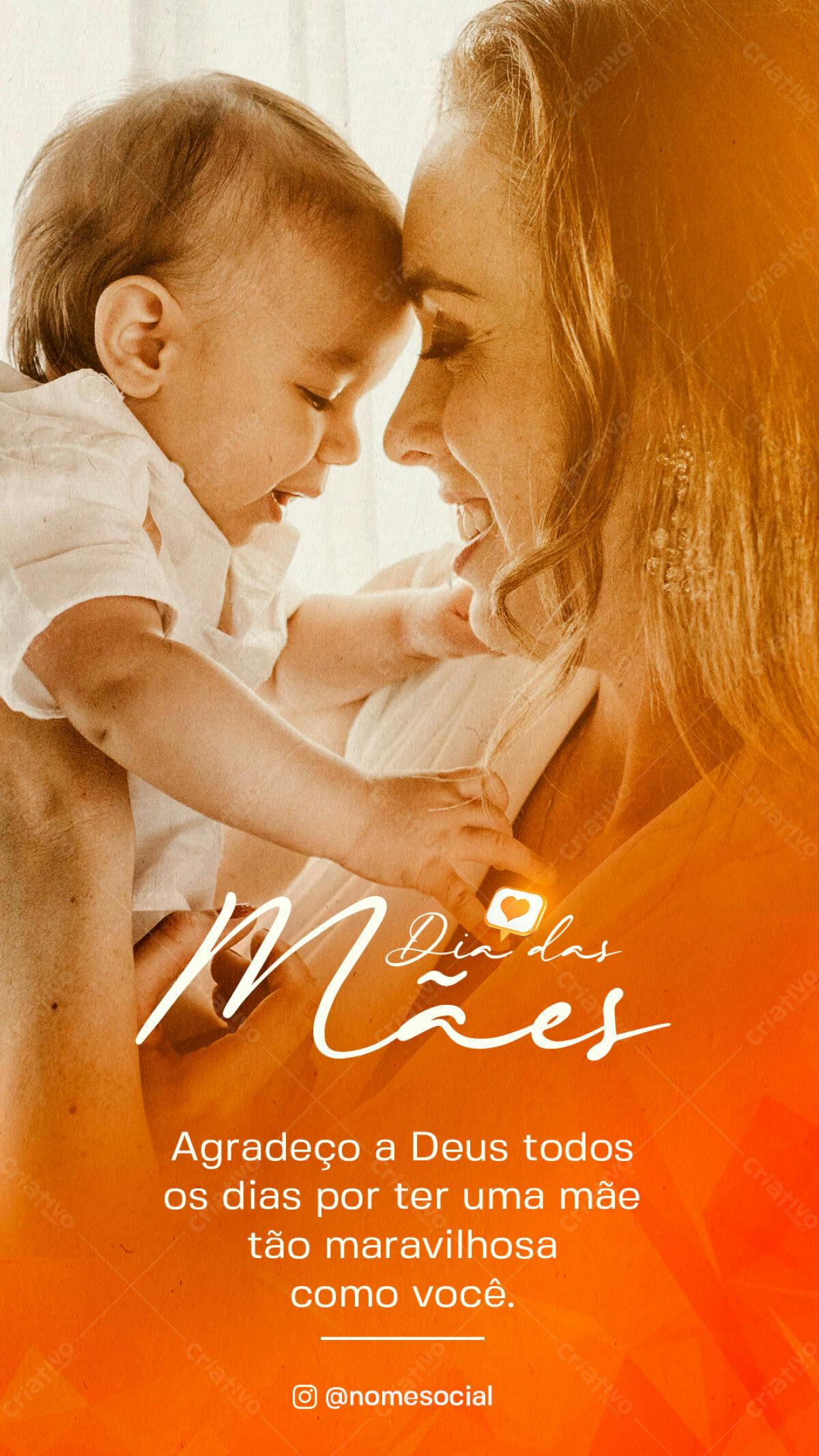 Story para Dia das Mães PSD Editável