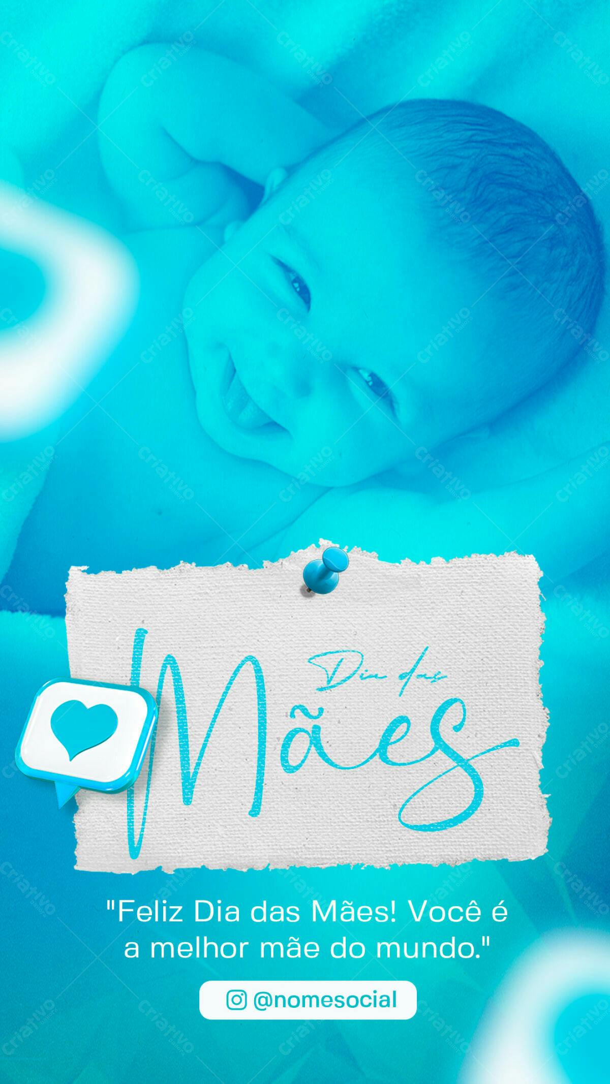 Story para o Dia das Mães PSD Editável