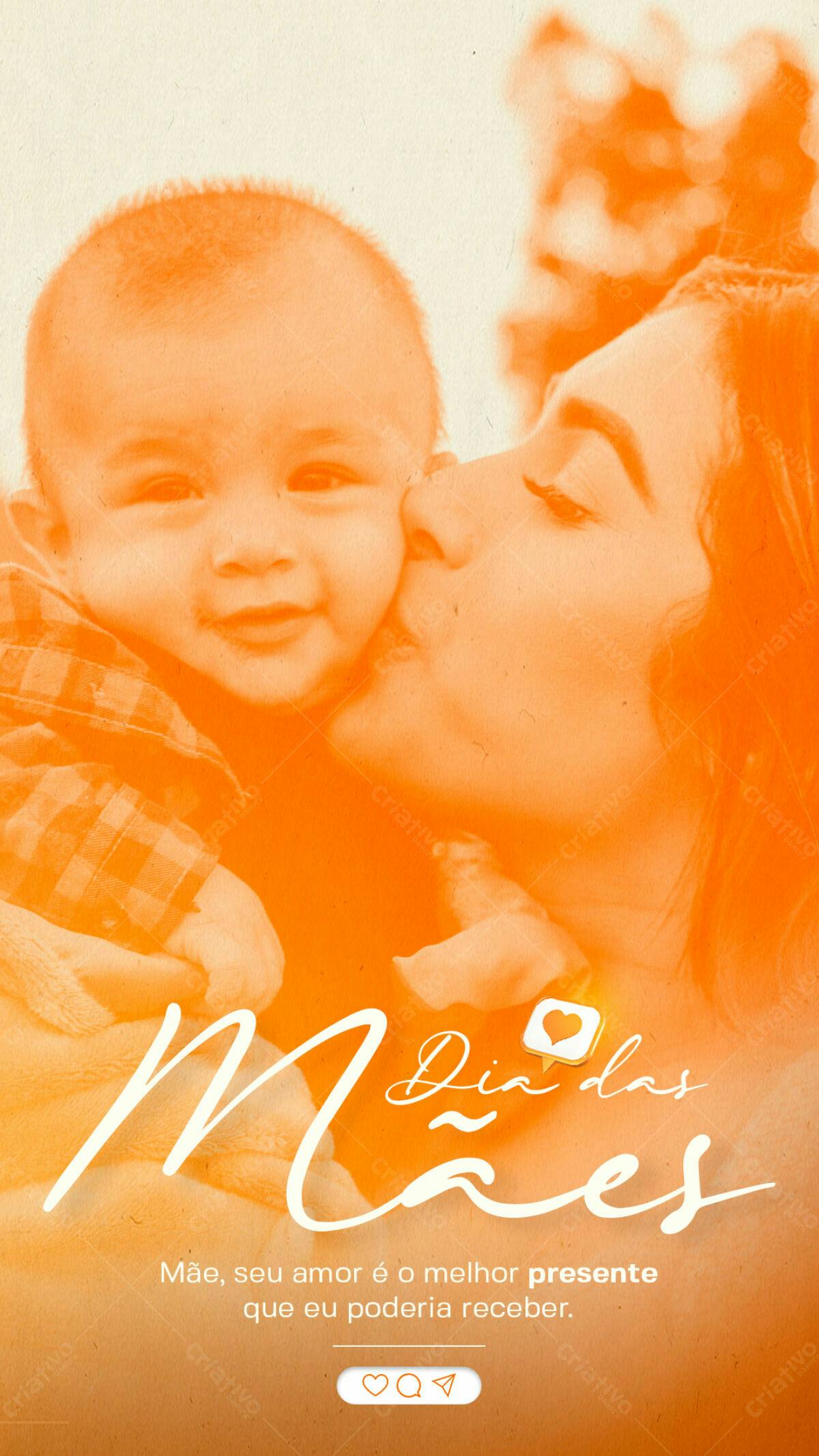 Story para Dia das Mães PSD Editável