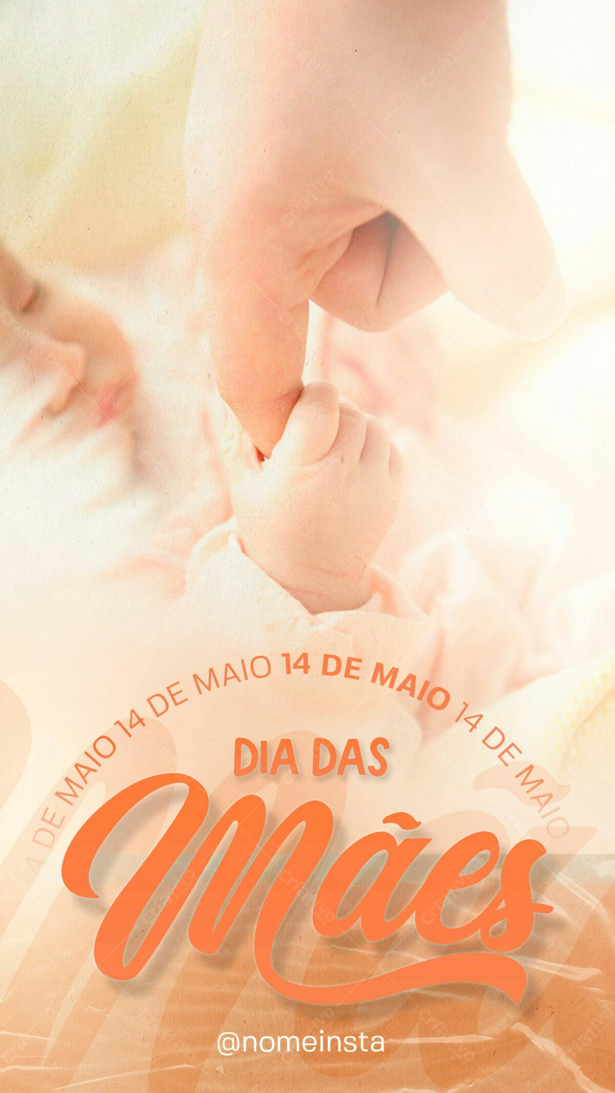 Flyer Dia das Mães PSD Editável