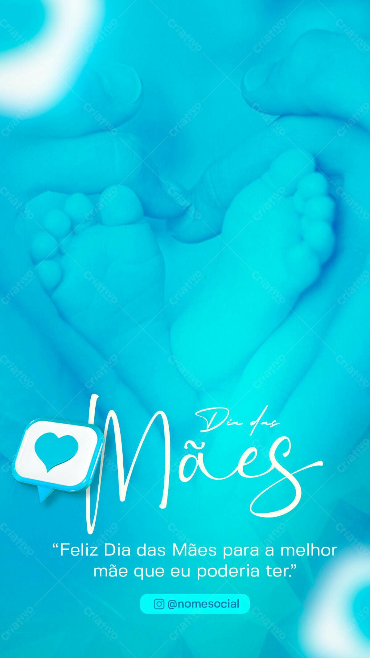 Story para Dia das Mães PSD Editável