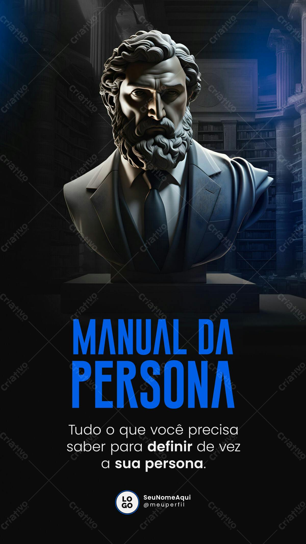 Post para Manual da Persona PSD Editável