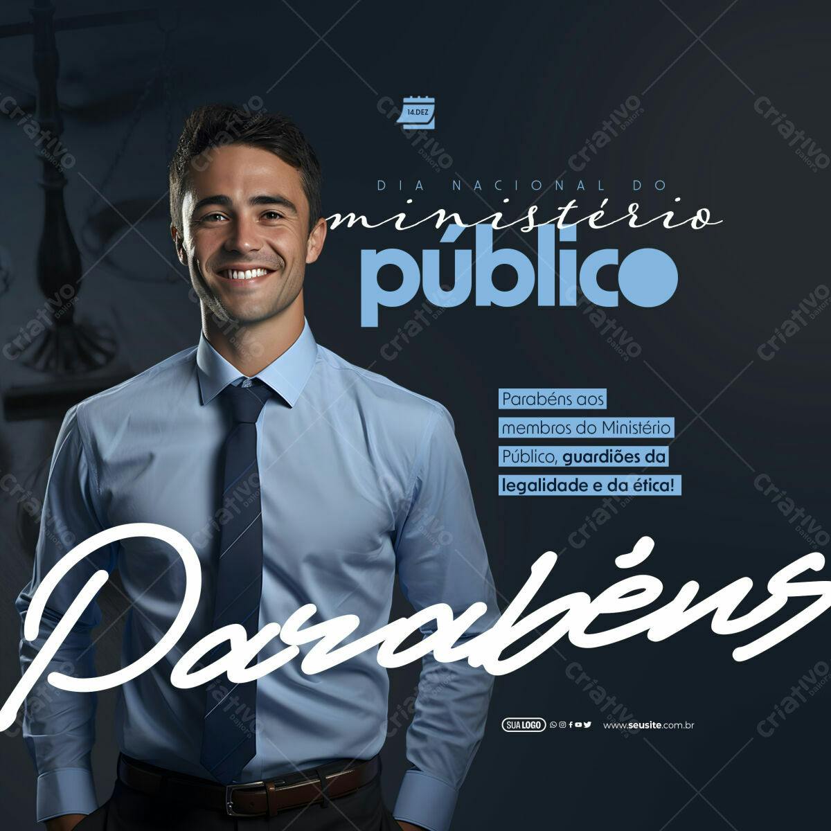 Post para Dia do Ministério Público PSD Editável