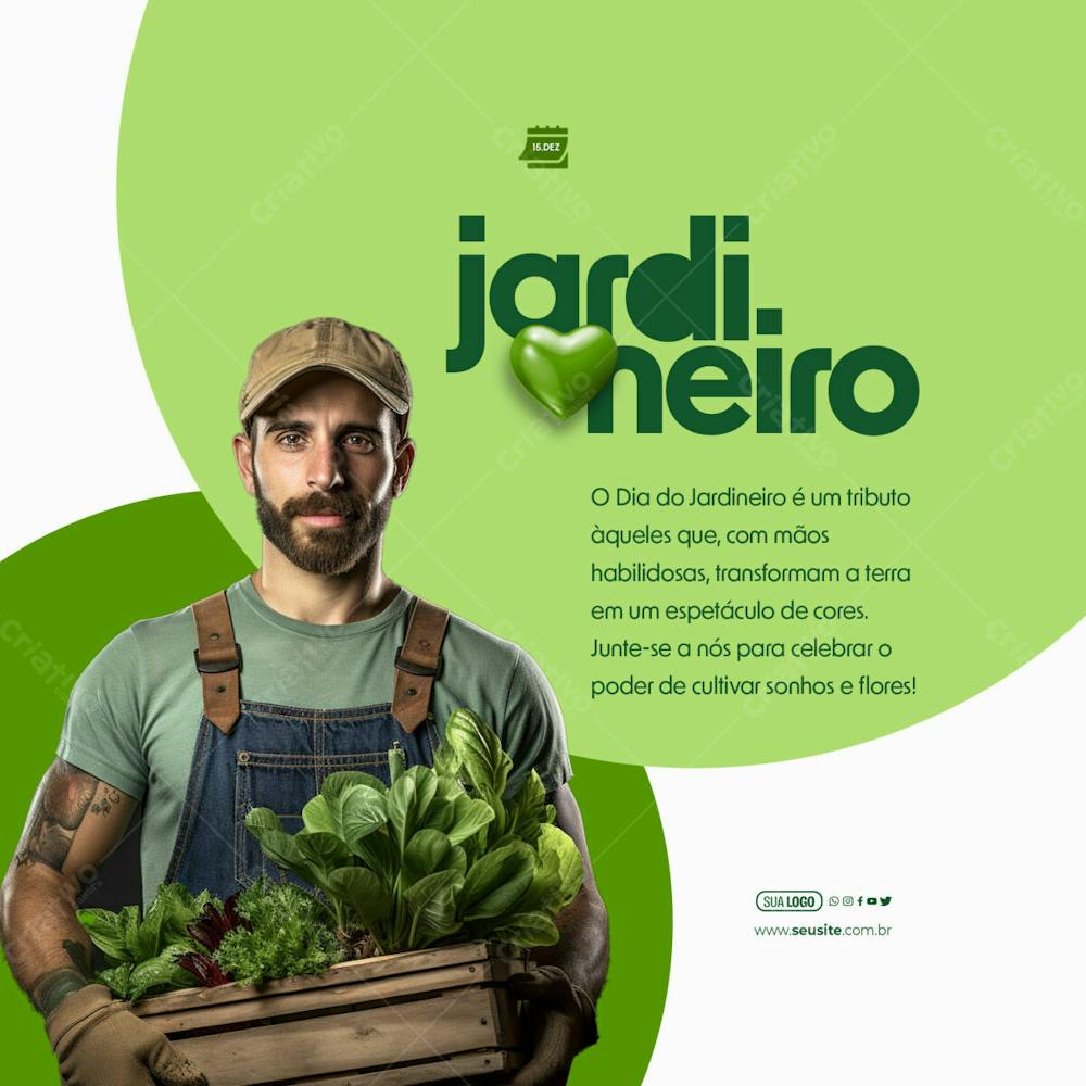 Social Media   Dia Do Jardineiro   Transformam A Terra Em Um Espetáculo