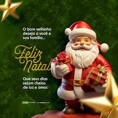 Social Media   Natal   Dias Cheios De Luz E Amor