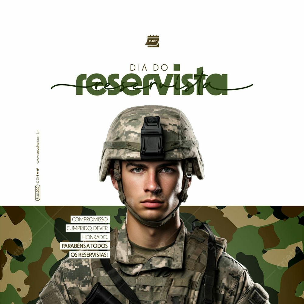 Social Media   Dia Do Reservista   Dever Honrado
