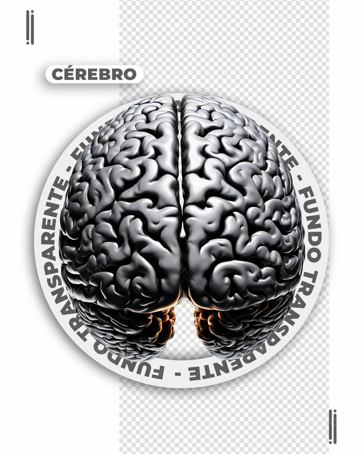 Post para Redes Sociais com Cérebro PSD Editável
