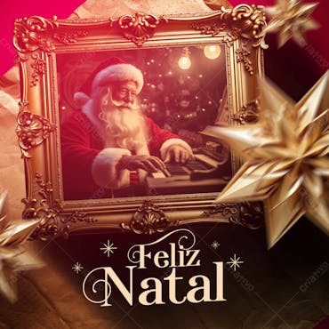 Papai Noel Personagem Época Natalina Data Comemorativa De Natal