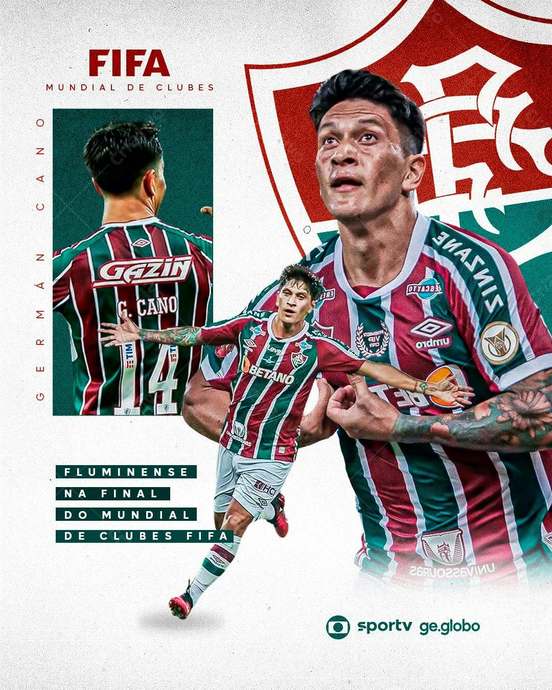 Poster Flu x Mundial de Clubes FIFA PSD Editável