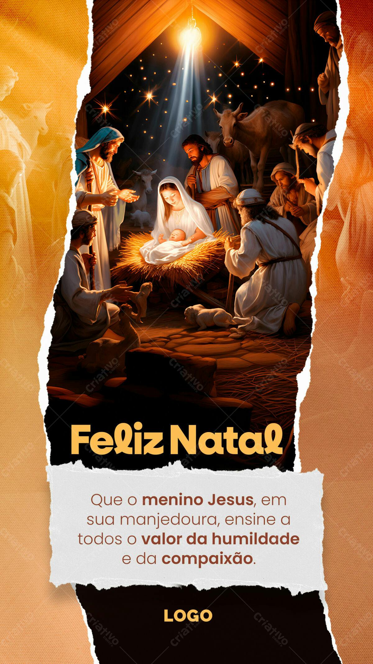 Flyer Natalino PSD Editável