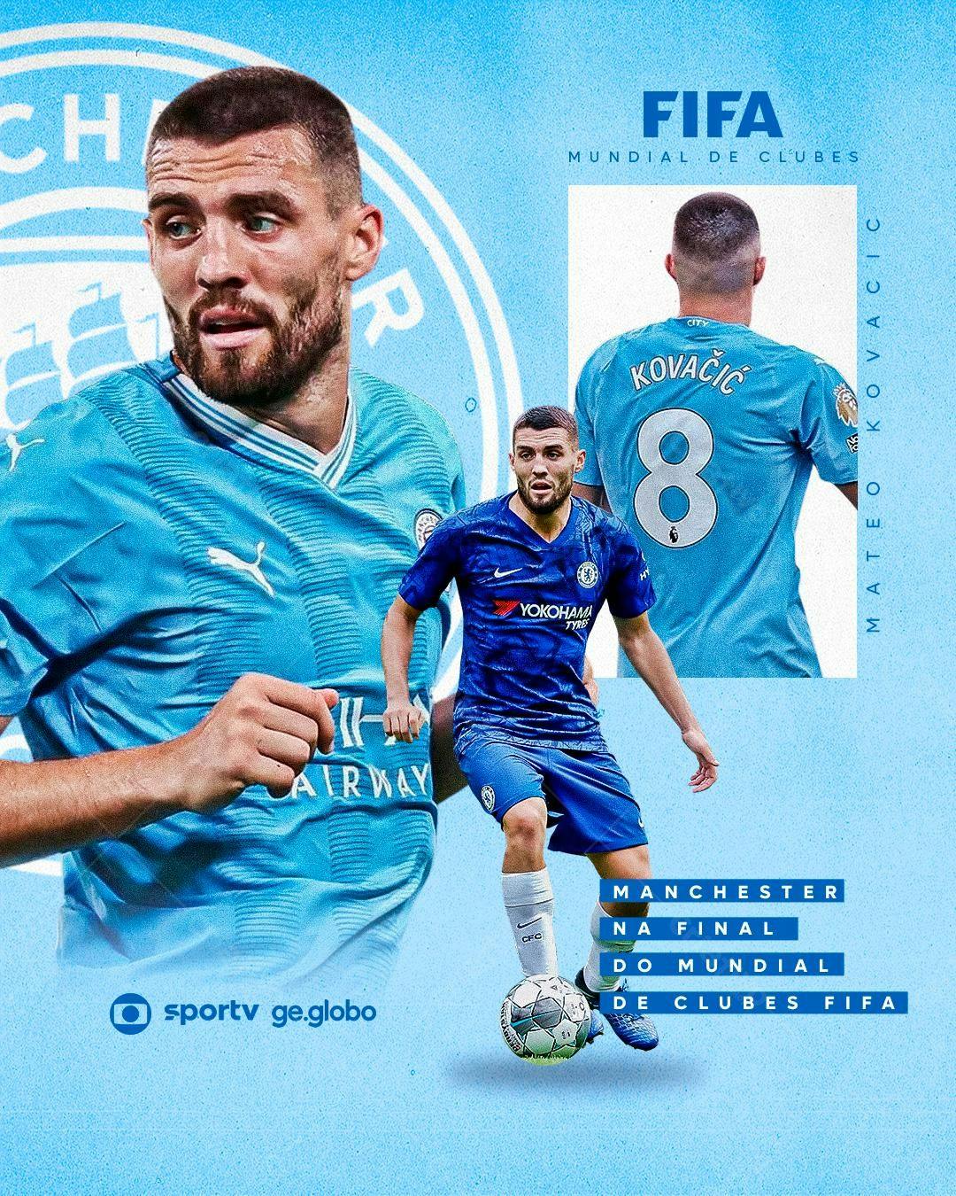 Flyer Mundial de Clubes FIFA PSD Editável