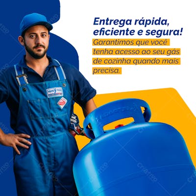 Entrega Rápida -  Gás 