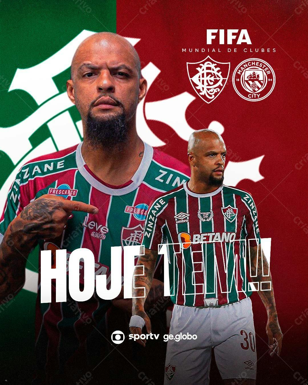Flyer Mundial de Clubes FIFA PSD Editável