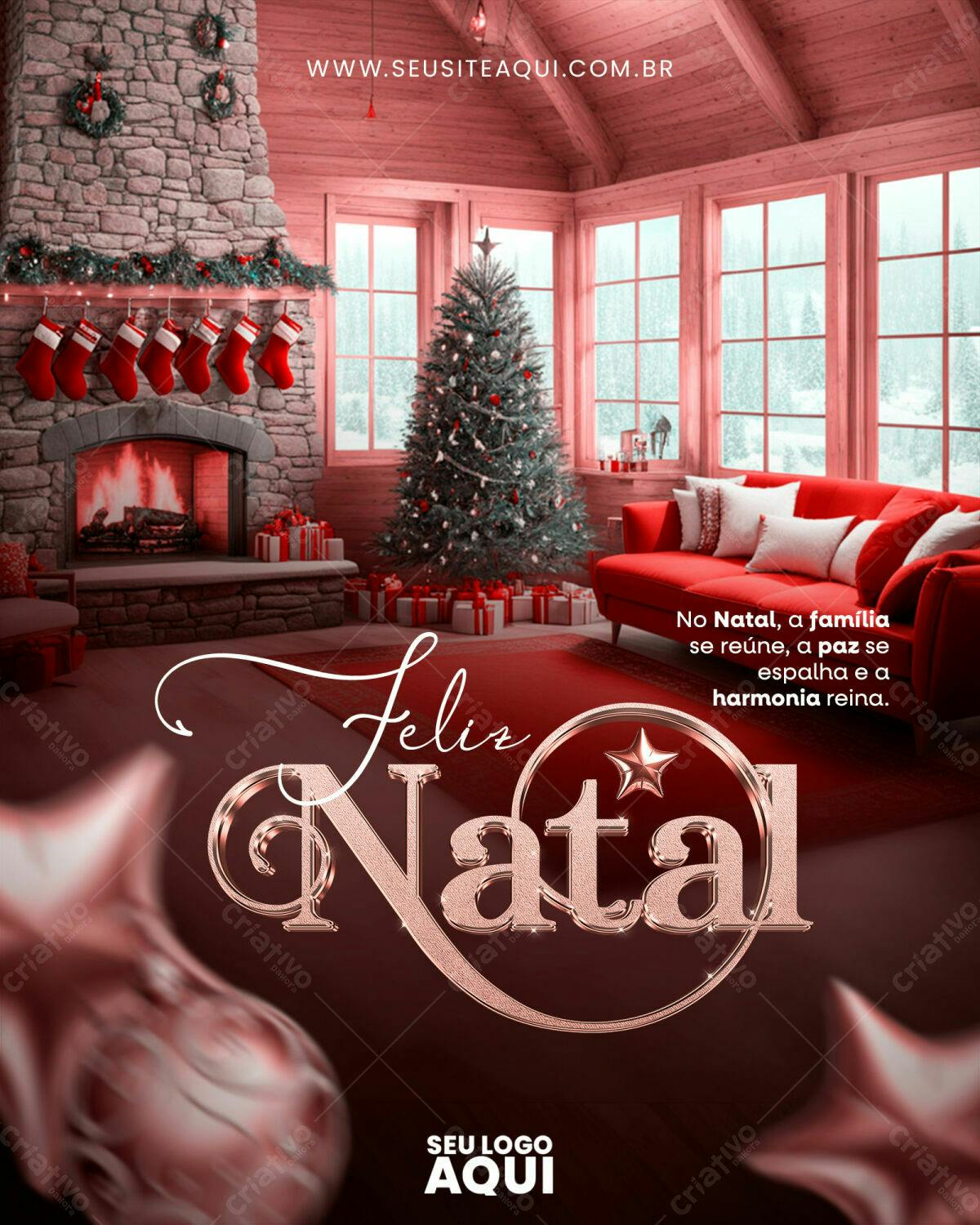 Flyer Natalino PSD Editável